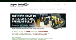 Desktop Screenshot of bayoubullets.net